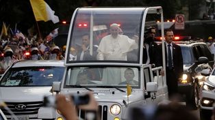 Francisco donó su papamóvil para ayudar a los niños en Gaza