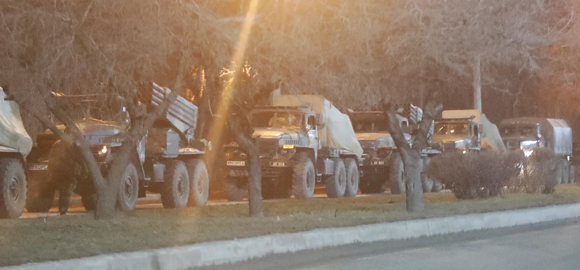 Minutos antes de las 6 de la mañana -hora local- Putin ordenó la invasión