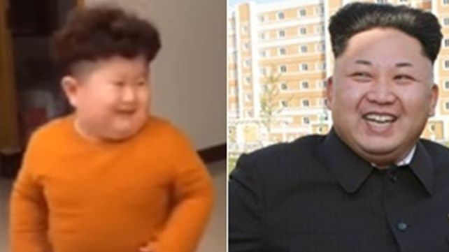 Causa furor en las redes un nene bailarín que se parece a Kim Jong Un