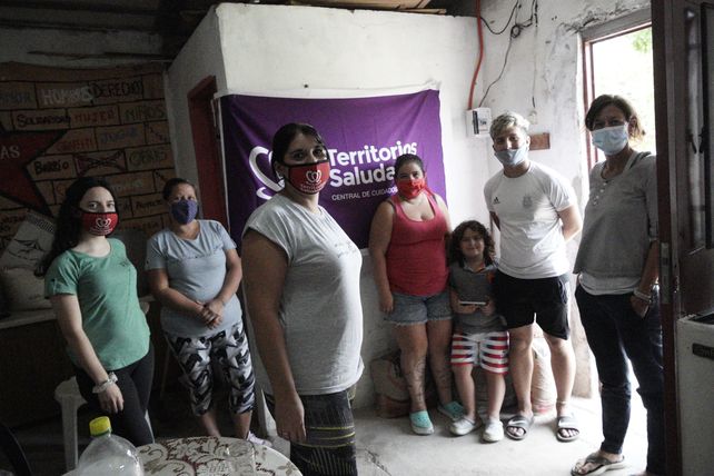 Reunion de las vecinas del Centro Territorio Saludable.&nbsp;