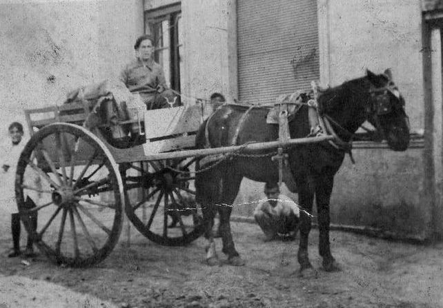 Lechero 1940. Colección Leandro Taboada.