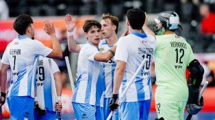 Los Leones le ganaron a India y avanzaron a las semifinales del Mundial