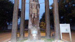 Piden declarar patrimonio histórico al monumento a los pueblos originarios