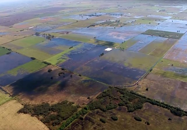 Un espejo. Según informó la provincia