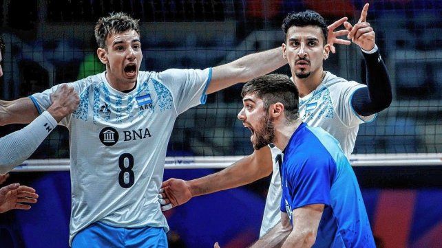 Argentina venció a Irán en el cierre de la primera semana de la VNL 2024 en Río de Janeiro.