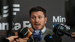 Federico Angelini presentó las nuevas estadísticas sobre allanamientos.