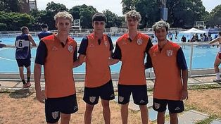 Los chicos de Unión fueron terceros en la segunda parada de la Liga 3x3.&nbsp;