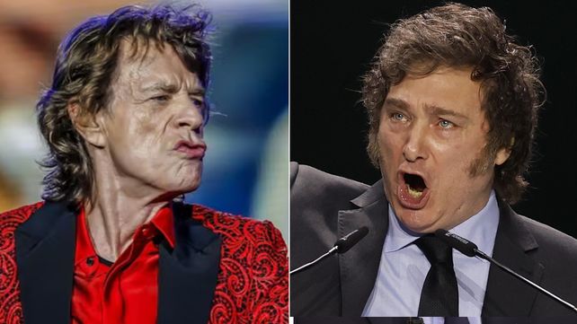 Javier Milei reconoció como su máximo ídolo a Mick Jagger