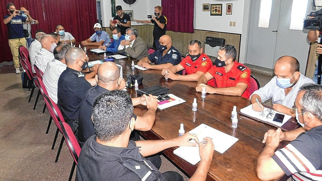 &nbsp;La reunión operativa por el Clásico Colón con Unión se realizó en Bomberos Zapadores.