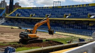 Las máquinas ya están trabajando en el Gigante desde hace un par de semanas y en Central creen que no detendrán su marcha.