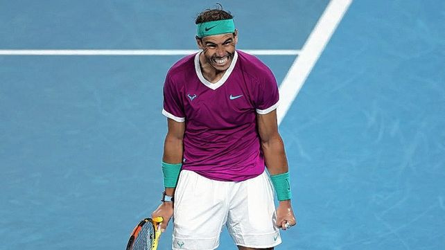 Rafael Nadal llegó por sexta vez en su carrera a la final del Abierto de Australia.