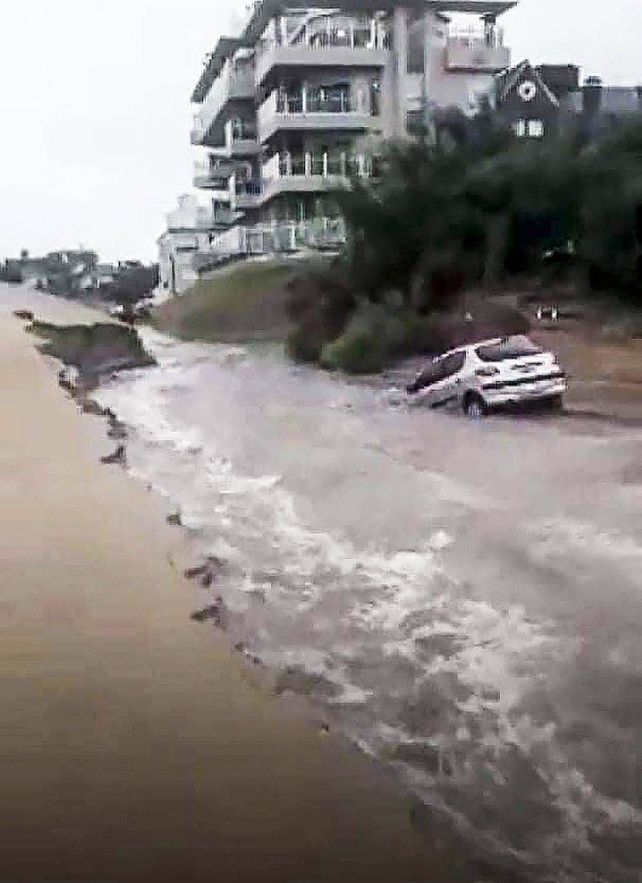 Fuerte temporal afectò varias ciudades de la&nbsp; Costa Atlántica