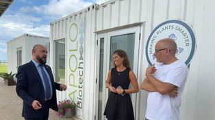 La visita del diplomático permitió potenciar proyectos vinculados al comercio exterior, la ciencia, la producción sostenible y la educación.&nbsp;