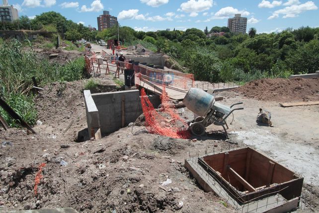 El ingreso por el barrio Maccarone. Foto&nbsp;UNO&nbsp;Juan Ignacio Pereira.&nbsp;