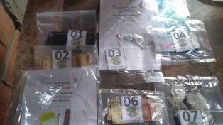 Dos detenidos y secuestro de drogas en procedimientos realizados en tres localidades