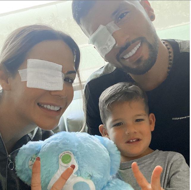 La mujer del ex Newells Ezequiel Garay confirmó que la operación de su hijo salió muy bien