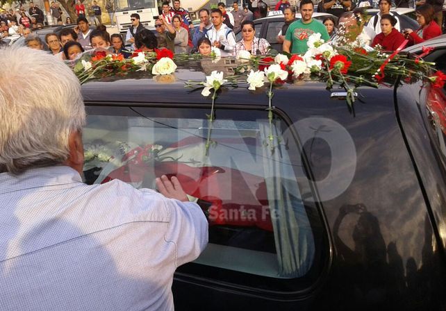 Último adiós a Diego Barisone: el cortejo fúnebre pasará por la cancha de Unión