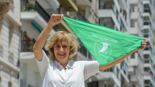 Las primeras pañuelos verdes