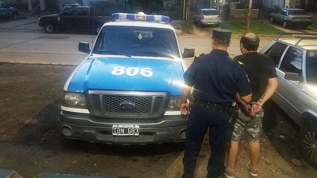Detuvieron al hombre que agredió brutalmente a su pareja en calle Libertad