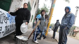 Vecinos del Oeste realizaron una olla popular y reclamaron obras