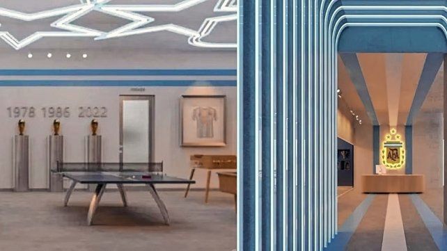 La AFA presenta la idea del Centro de Entrenamiento en Miami