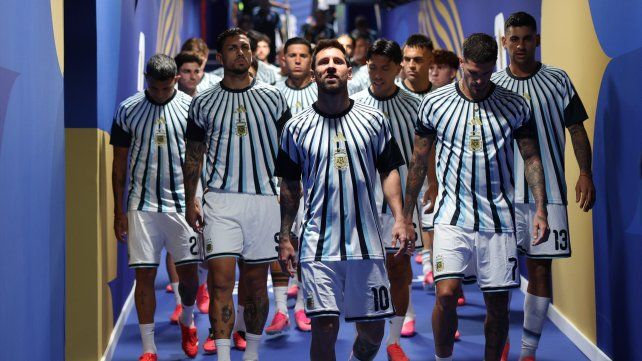 La Selección Argentina busca la clasificación.