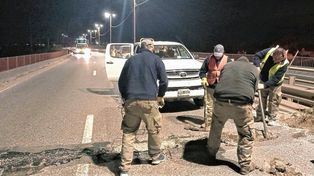 Ruta 168: comienzan las reparaciones en los puentes aliviadores entre La Guardia y El Pozo