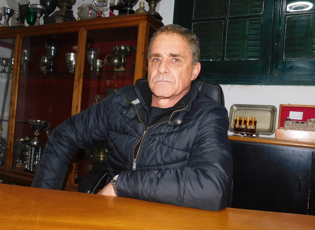 Sergio Buchara es el presidente del Club Regatas de Santa Fe