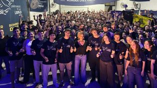 La diputada Romina Diez, en el acto de la agrupación universitaria.