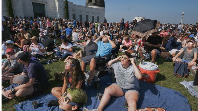 Así se vio el eclipse solar en Estados Unidos