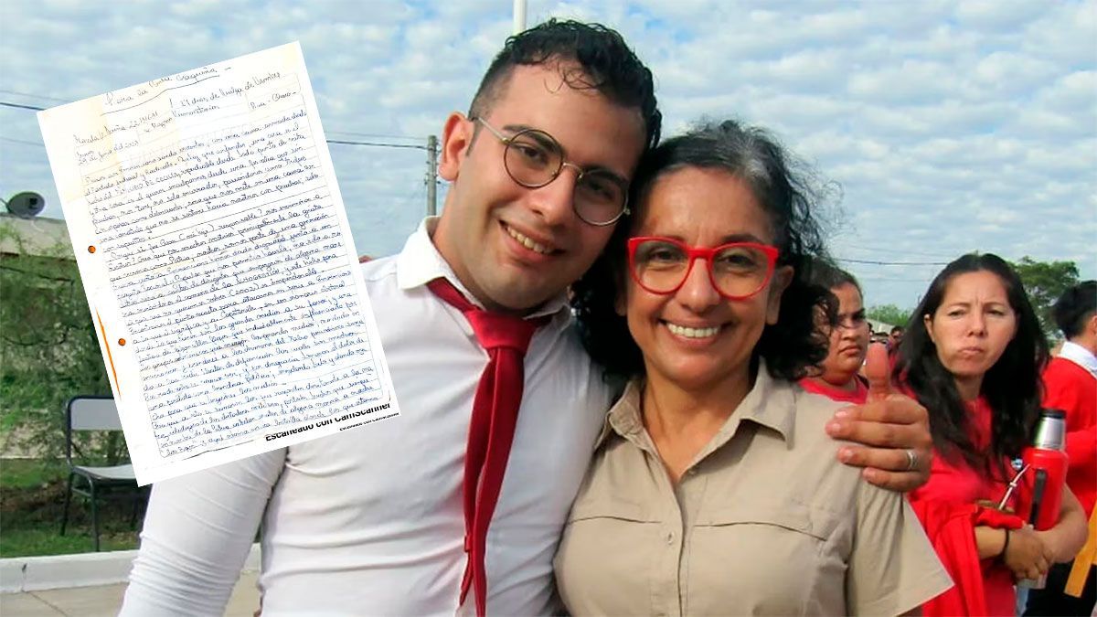 Marcela Acuña culpó a su hijo, César Sena, del crimen de Cecilia