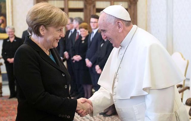 Coincidencia. Merkel y Francisco