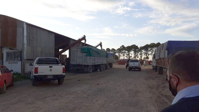En el predio de Ricardone había 75 mil litros de combustible