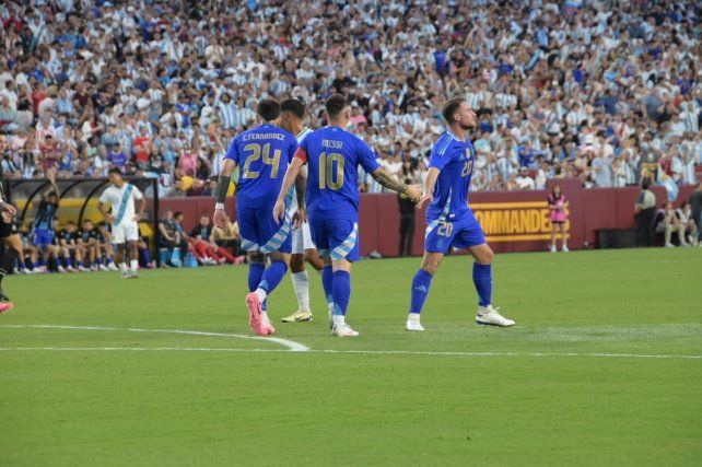 Argentina ganó en su último amistoso.