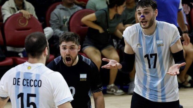 Luciano De Cecco y el paranaense Luciano Vicentín comparten plantel en la Selección Argentina.