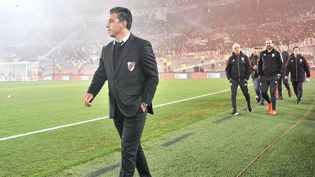 Los dos amistosos con los que se despedirá Gallardo de River.