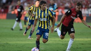 Malcorra y Martino, en el clásico del torneo pasado, que se jugó en el Colobo del Parque.
