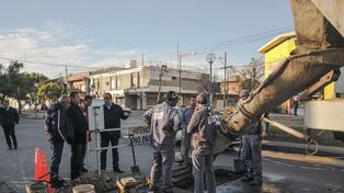 Plan de Bacheo: el intendente recorrió el avance de trabajos en el Sur de la ciudad
