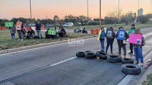 Los familiares y allegados de José Francioni se manifestaron para pedir por su aparición.