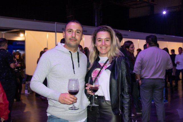 Leonardo Ciccale y Milagros Fidalgo.