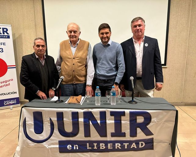 El partido Unir oficializó su apoyo a Pullaro para gobernador