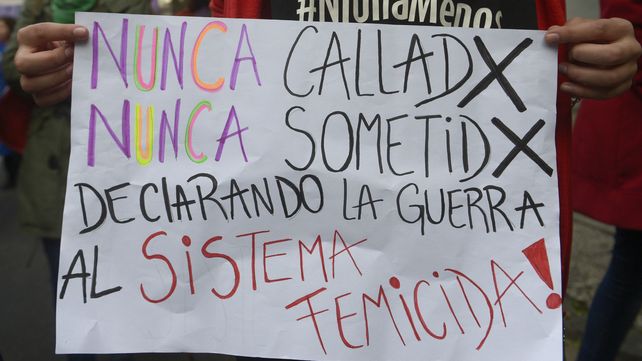 Reclamo Omnipresente. Se multiplican las marchas en las que se exige un freno a la violencia de género.