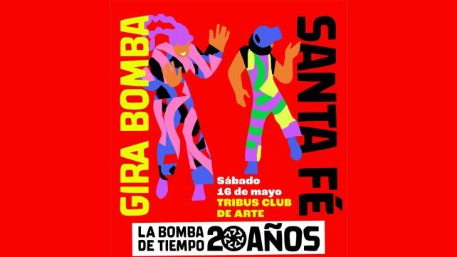 La Bomba de Tiempo festeja sus 20 años en Santa Fe