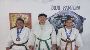 Dojo Pantera se trajo dos medallas del campeonato nacional de Judo.