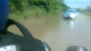 Así quedó Avenida Peñaloza por la lluvia