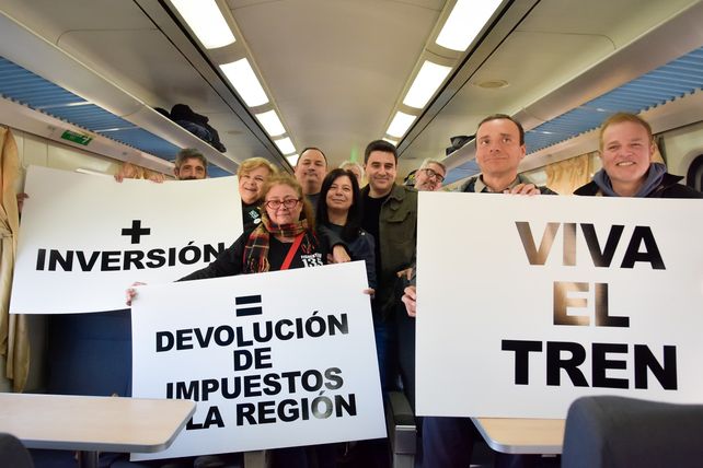 Nueva apuesta por una ley en el Congreso para reactivar los trenes de la región
