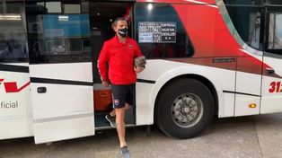 Llegó el plantel de Newells al estadio y está todo preparado para enfrentar a Talleres