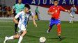 Argentina venció 2-0 a Chile.