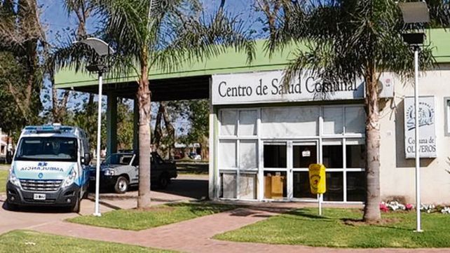 El lugar donde trabajó. El centro de salud comunal de Oliveros.
