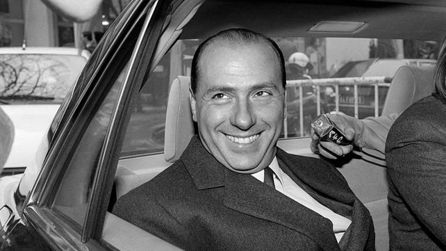 Berlusconi en noviembre de 1985, cuando ya era un magnate de los medios y una figura pública. 